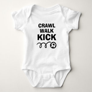 Body CRAWL WALK KICK humoristique ballon de football