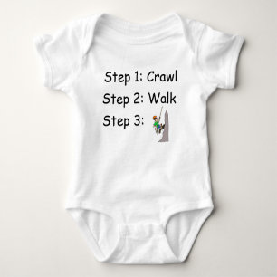 Body Crawl Walk Rock Escalade Bodysuit bébé