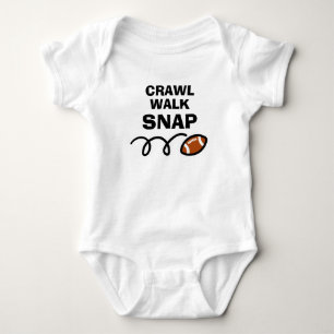 Body CRAWL WALK SNAP Cute football américain sports