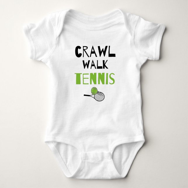 Body Crawl Walk Tennis Cute Little Tennis Buddy (Devant)