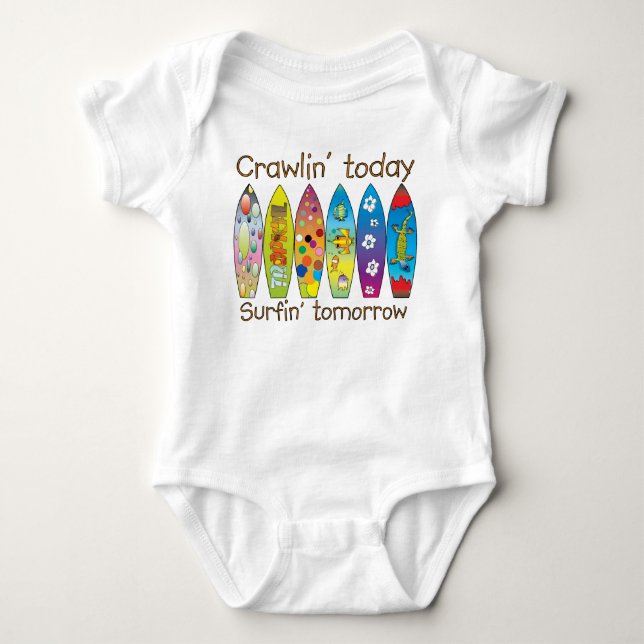 Body Crawlin aujourd'hui. .surfin demain (Devant)