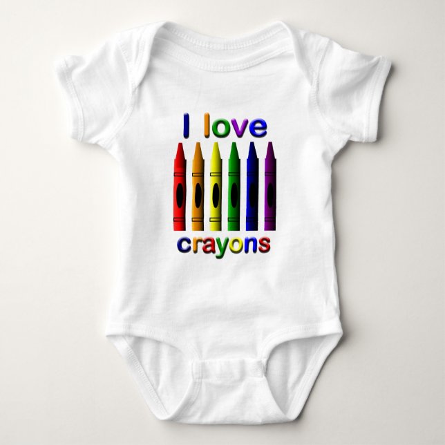 Body Crayon Love Crayons Inférieur (Devant)