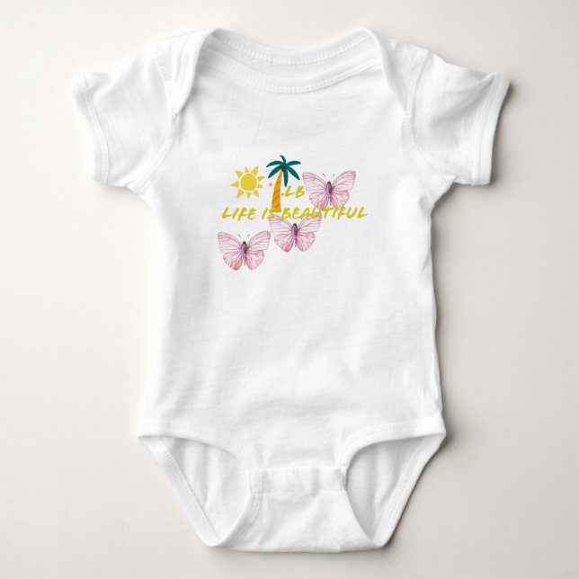 Body Création de papillons pour bébés (Devant)