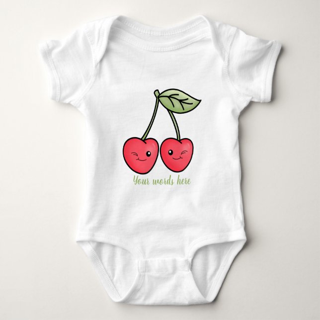 Body Créez Vos Propres Cerises Mignonnes (Devant)