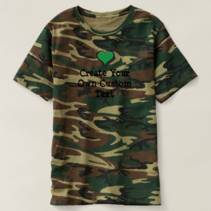 T-shirt Créez votre propre texte personnalisé avec Green H