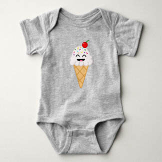 Body Crème glacée Cone Baby One Piece