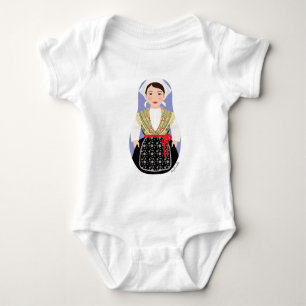Body Croate, Istrie Matryoshka Baby Bodysuit