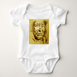 Body Croquis au crayon de chef indien