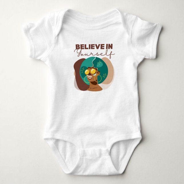 Body Croyez en vous bébé T-Shirt (Devant)