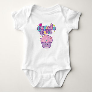 Body Cupcake Cutie Kawaii Style Confetti, Points Cœurs