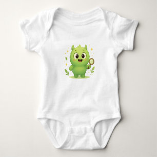 Body Curious Explorer Monster Baby Bodysuit — Cute