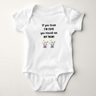 Body Custom Mixed Twins Baby Gift, Twin