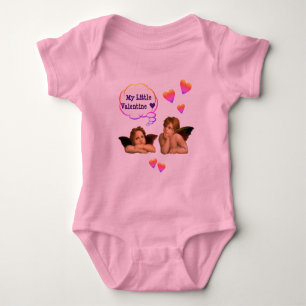 Body Customisé AMOUR MON PETIT VALENTINE Cherub Angel
