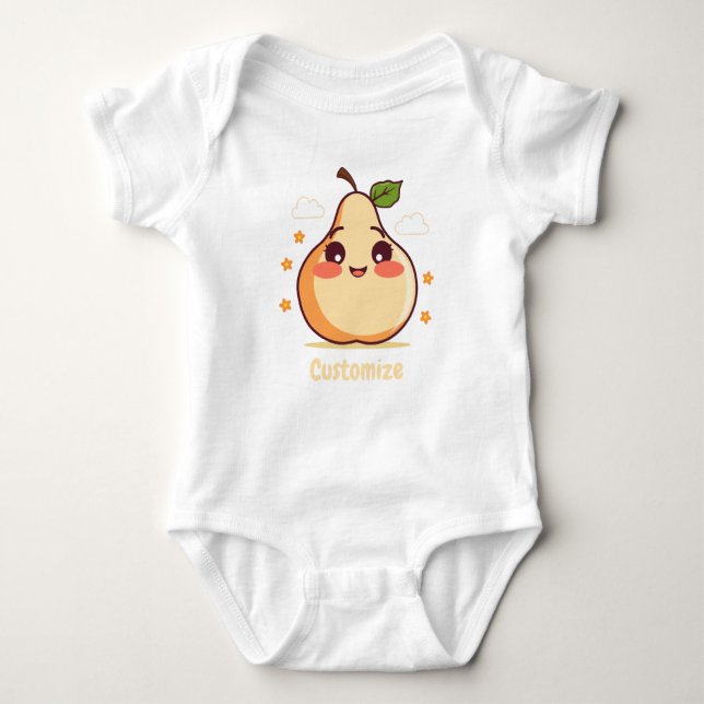 Body Customizable Happy Pear Baby (Devant)