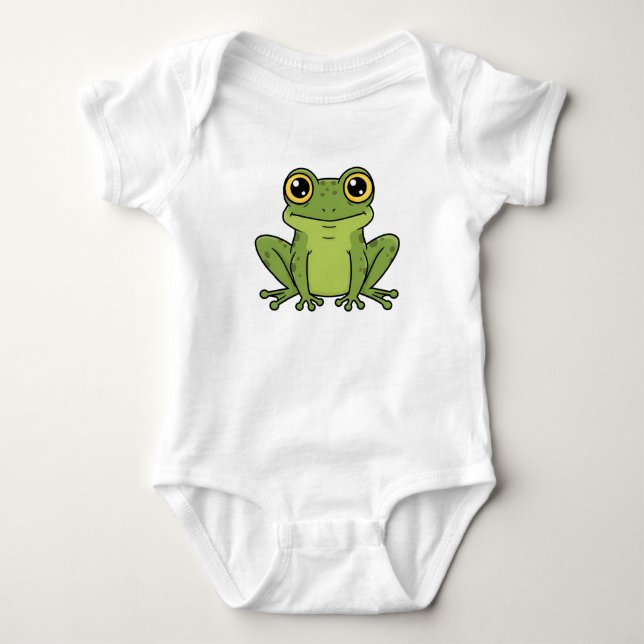 Body Cute and Charming Frog Baby Bodysuit  (Devant)