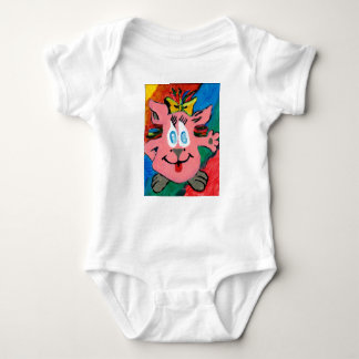Body Cute and Colorful Rainbow Cartoon Character T-Shir