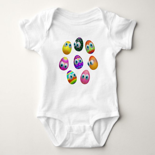 Body Cute and Funny Easter Eggs Cartoon (Devant)