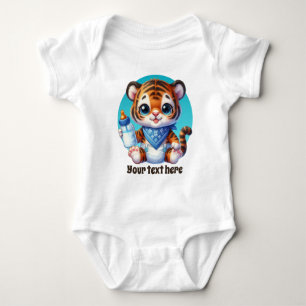 Body Cute animal personnalisable garçons tigre