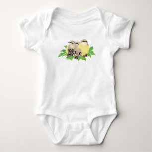 Body Cute Aquarelle Oiseau Famille Cuddin Chaleureux Ar