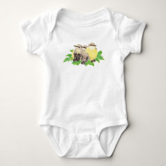 Body Cute Aquarelle Oiseau Famille Cuddin Chaleureux Ar