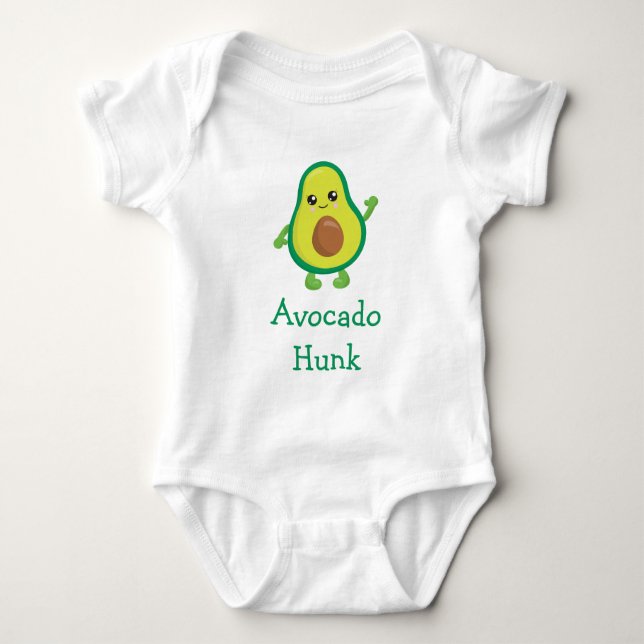 Body Cute Avocado Hunk tendance (Devant)