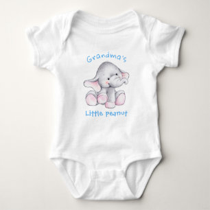 Body Cute Baby Boy Elephant Little Peanut Baby Bodysuit