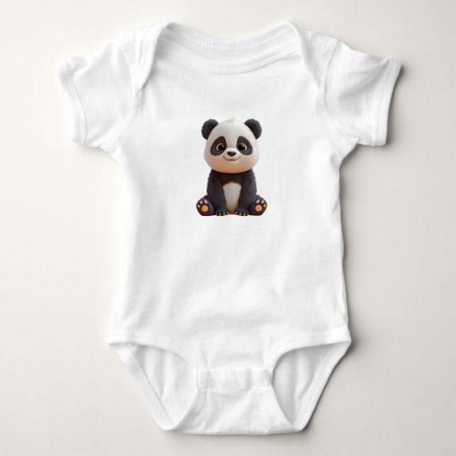 Body Cute Baby Panda Bodysuit (Devant)