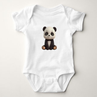 Body Cute Baby Panda Bodysuit
