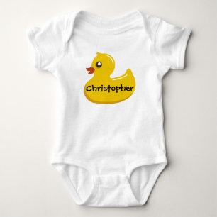 Body Cute Caoutchouc Ducky Personnalisé Fille / Garçon