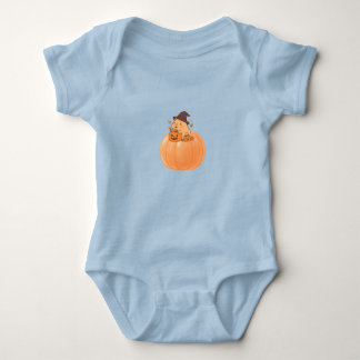 Body Cute Capybara Pumpkin Halloween T-Shirt