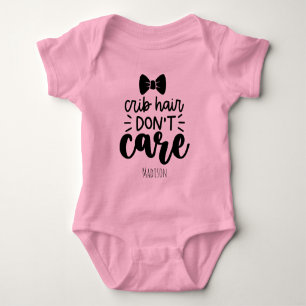 Body Cute Cheveux de Berceau N'En A Cure Personnalisé 