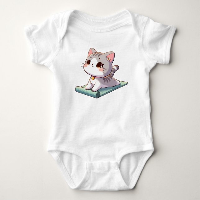Body Cute Chibi Yoga Chat (Devant)