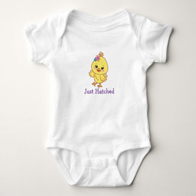 Body Cute Chick Baby Personalized, Baby Shower (Devant)
