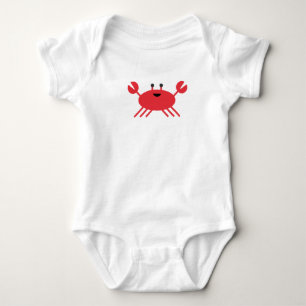 Body Cute Crabe Nautique Ancre de l'océan Romper
