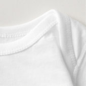 Body Cute Custom Hello World Baby est arrivée sur place (Détail - Col (en blanc))