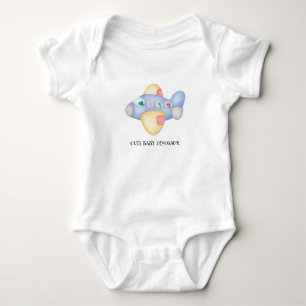 Body Cute dinosaure avion Parti étudiant anniversaire d