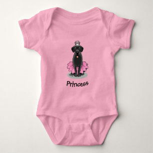 Body Cute Dog Ballet Princess Black Labrador Retriever
