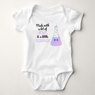 Body Cute Fabriquée Avec L'Amour Et La Science Bleu Vi
