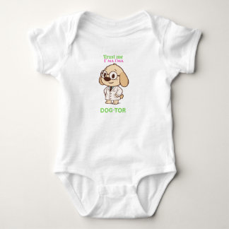 Body Cute Funny Dog-Tor Baby Bodysuit