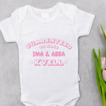Cute Funny Jewish Ima & Abba (ou autre nom) Rose