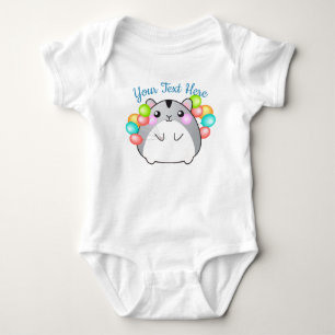 Body Cute Grey Kawaii Hamster