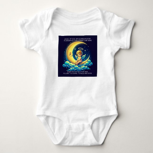 Body Cute Guardian Angel Cherub et Moon Expressionist (Devant)
