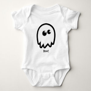 Body Cute Halloween Ghost Baby and Kid Shirts