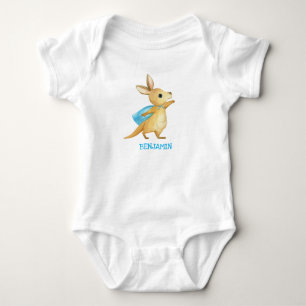 Body Cute Kangaroo - Nom de bébé Customisé Jumpsuit