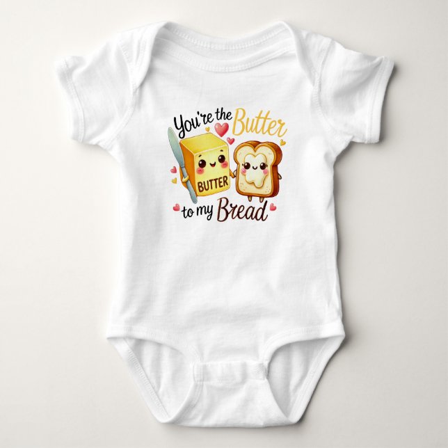 Body Cute Kawaii Pain et Beurre (Devant)