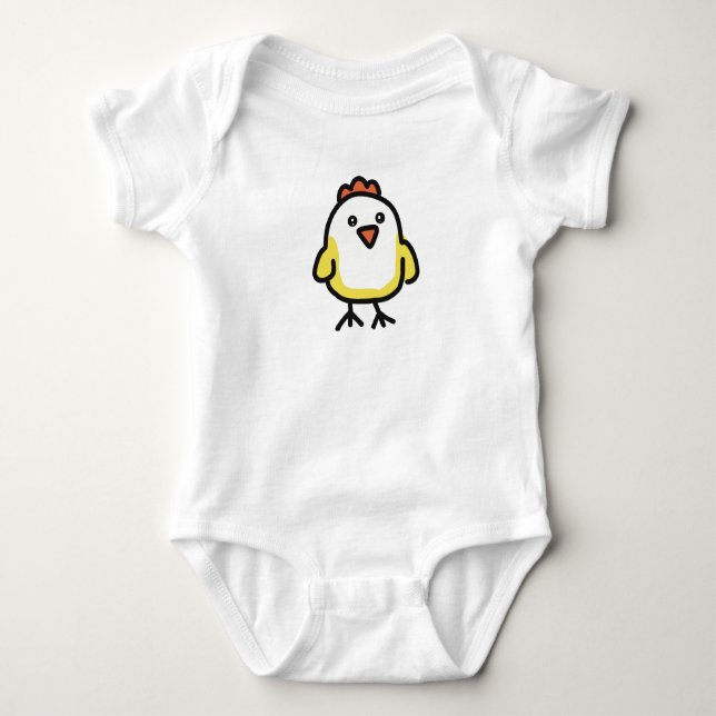 Body Cute Kawaii poulet au poulet (Devant)