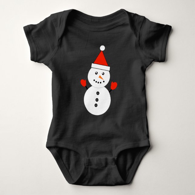 Body Cute Kawaii Snowman Cami (Devant)