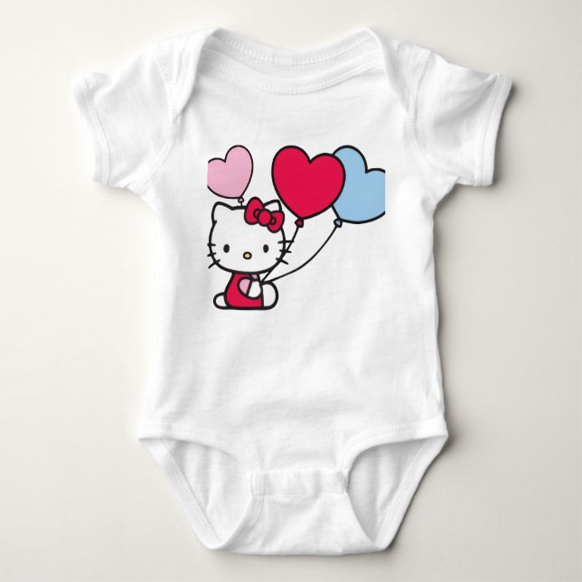 Body Cute Kitty Baby Dress – Adorable Cat Print for Lit (Devant)
