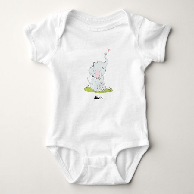Body Cute little baby Top T-shirt (Devant)