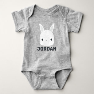 Body Cute Little Bunny Rabbit with Personalized